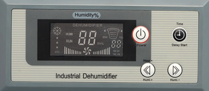 240L/Day Industrial Use Dehumidifier with Metal Housing and Castors