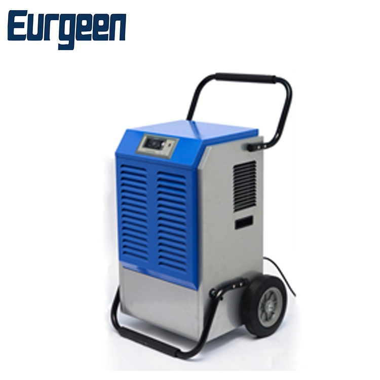 Ol90-903e Commercial Dehumidifier 90L with Pump Portable Compact High Capacity for Moisture Mildew Removal in Cellar Basement Home Office Factory Industries