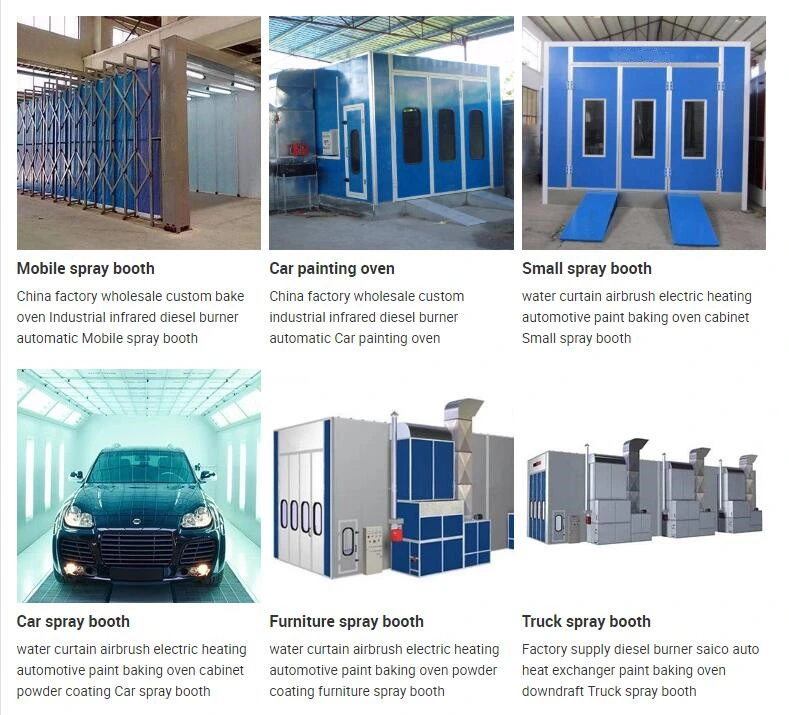 Pressurized Booths and Rooms Manual Spraying in Dry Spray Booth or Water Curtain Spray Booth