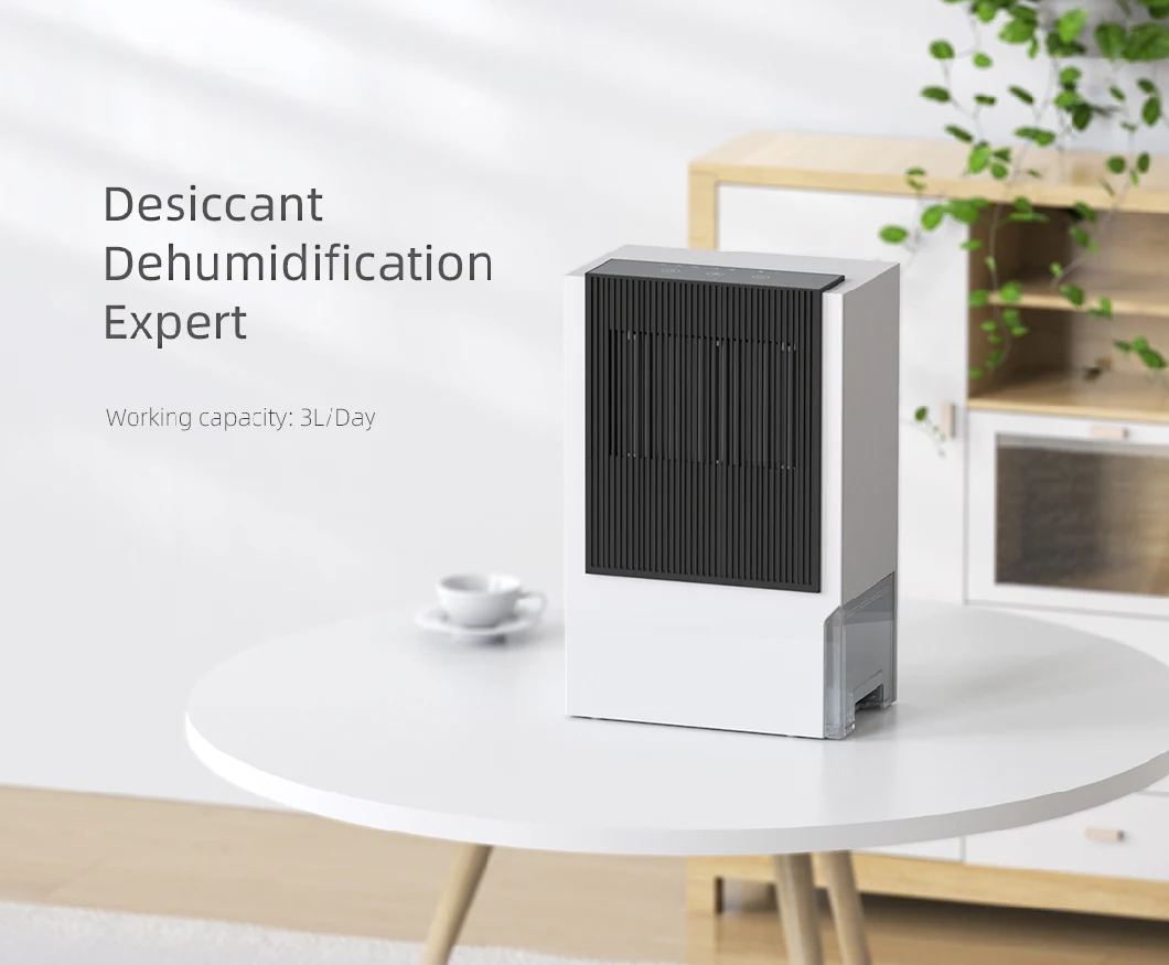 Smart Intelligent 2500ml Multifunctional Bedroom Bathroom Household Dehumidifier for Home