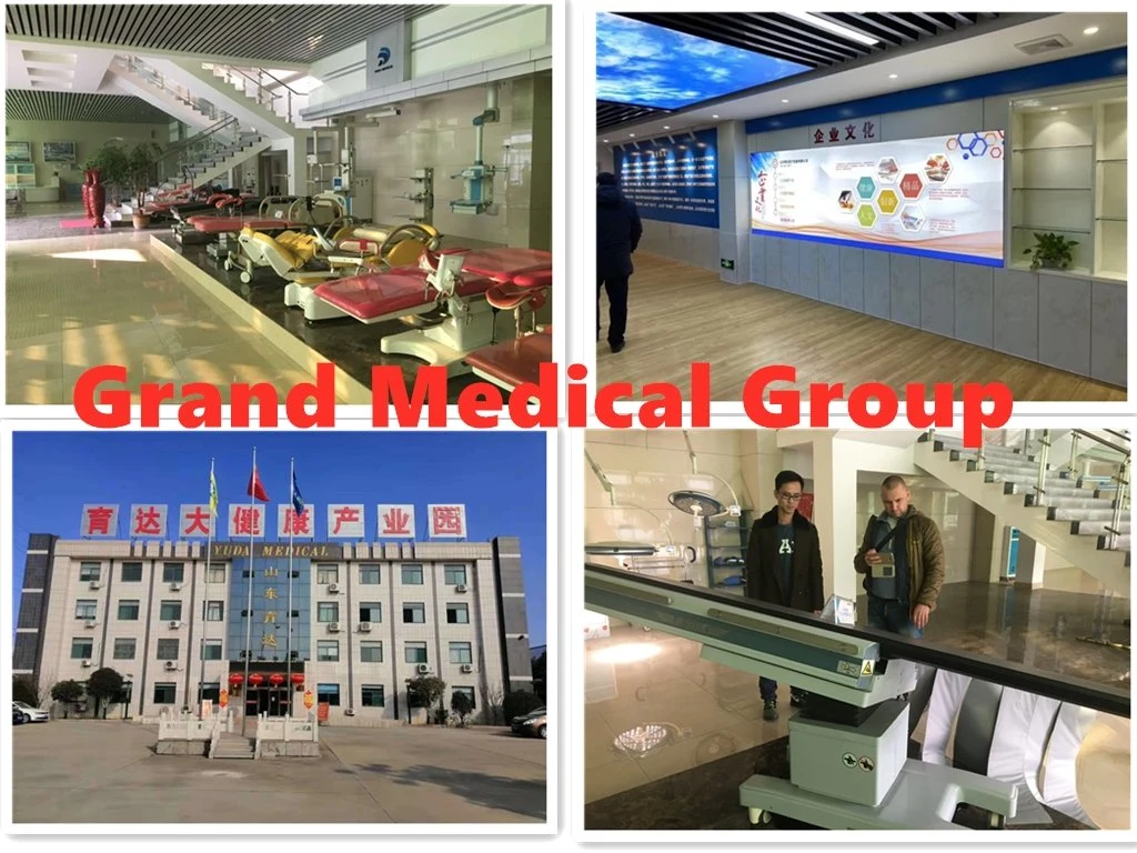 Two Arm Ceiling Mount LED Shadowless Operating Lamp Hospital Equipments