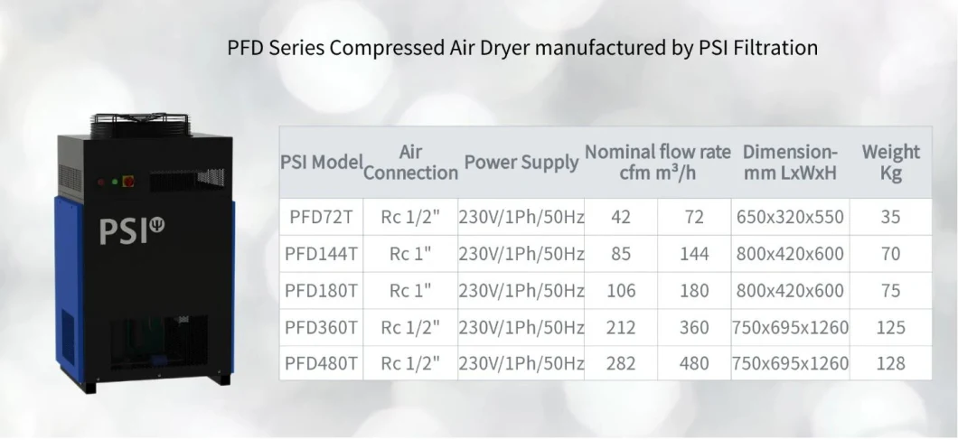 Low Price Air Drying Dehumidification Equipment 6m&sup3; /Min Flow Rate Air Dryer