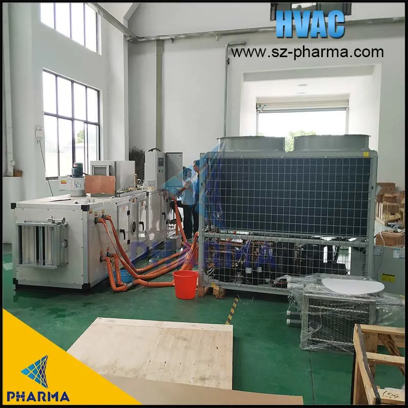 Dehumidifier HVAC Air Duct System for Pharmaceutical Factory
