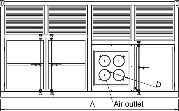 18000CMH ROTOR REFRIGERATION DEHUMIDIFIER AIR COOLED INDUSTRY DEHUMIDIFIER SYSTEM