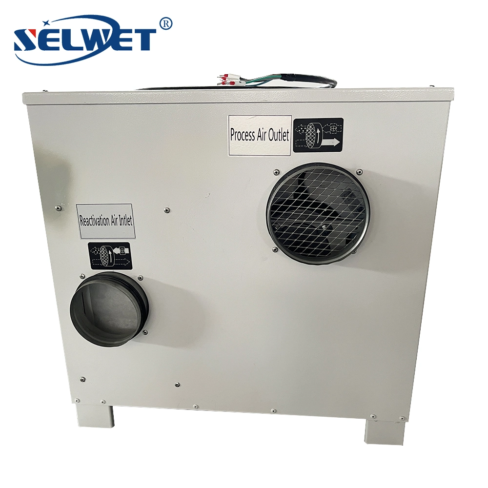 OEM Horizontal Type Industrial Commercial Use Rotor Desiccant 600 Cbm Dehumidifier