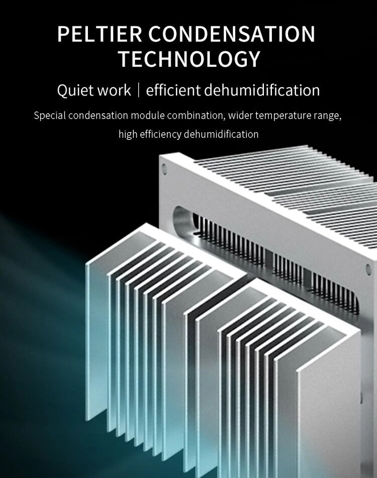 Zhongshan Fresh Air Peltier Module Intelligent Large Capacity Desktop Dehumidifier