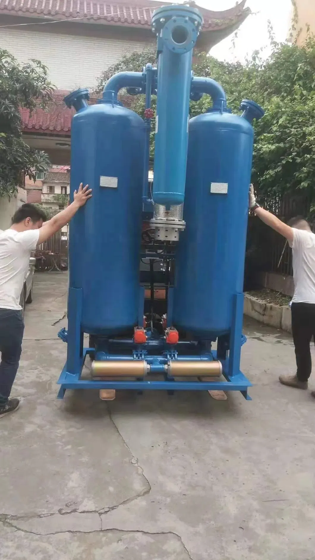 220V 50Hz 3.8m3/Min Industrial Heatless Regenerative Desiccant Adsorption Dryer