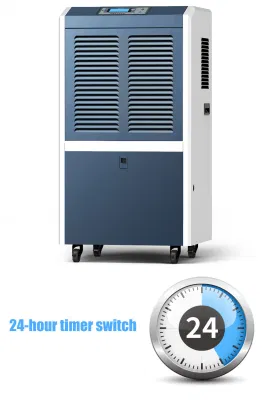 Venta en caliente 1,35 kW multifunción 90L deshumidificador de desecante Industrial