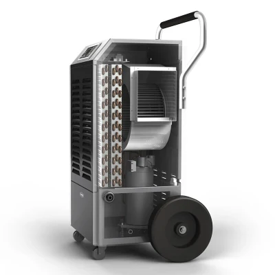 Carcasa de acero inoxidable de 90L deshumidificador Industrial