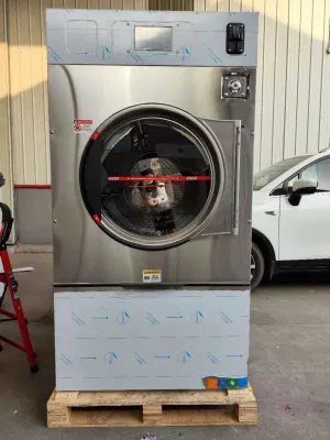 Acero inoxidable Equipo Comercial de lavandería 20kg máquina de secado automática