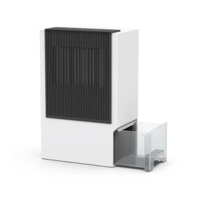 Hogar eléctrico Luftentfeuchter 2,5L plástico deshumidificador Secador sobre ruedas