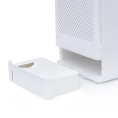 Interior 220 240V pantalla táctil Inicio automático portátil grande 20 Litro con desagüe AC deshumidificador portátil ajustable
