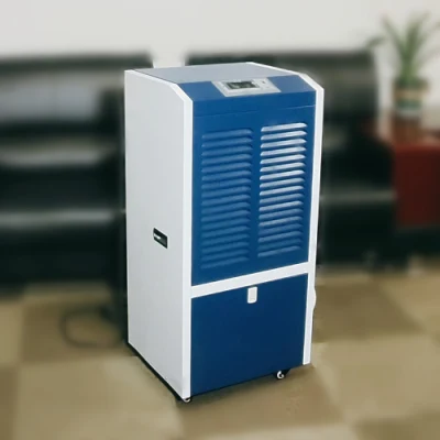  Caja de metal Secador de plástico deshumidificador para sótano con ruedas