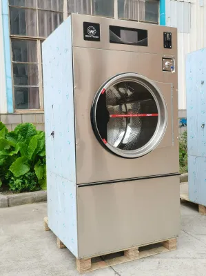 Acero inoxidable Equipo Comercial de lavandería 20kg máquina de secado automática