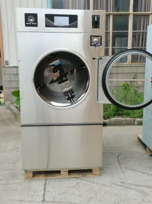 Acero inoxidable Equipo Comercial de lavandería 20kg máquina de secado automática