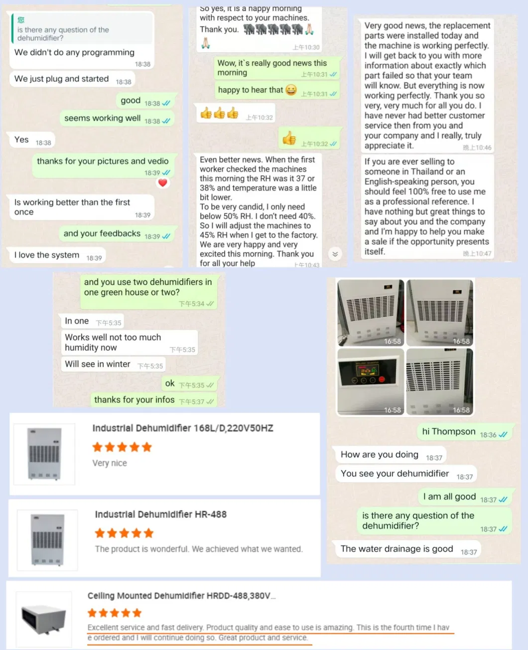 Factory Direct Supply Hrdd-150 Ceiling Mounted Dehumidifier