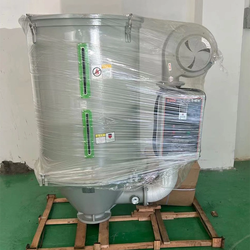 100kg Stainless Steel Plastic Resin Granule Pellet Hopper Dryer