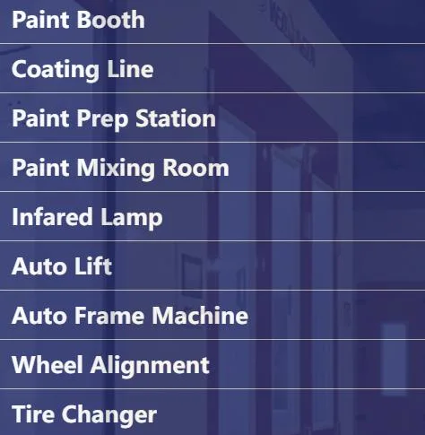 Wld8200 Car Paint Booth Spray Paint Oven Painting Booth/Oven/Room/Chamber Industrial Painting Garage Painting Equipment Automotive Spray Paint Booths Dry Room