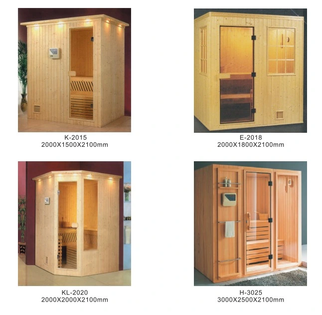China Factory Cheap Price Dry Sauna Room for 6-8 People