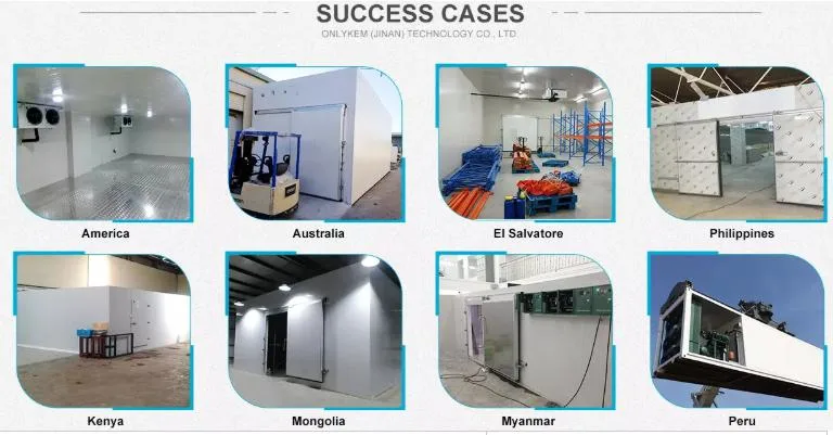 Blast Freezer PU Panel Food Cold Cooling Storage Room for Chiller and Freezer