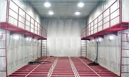 Q26 Series Dry Type Sand Blast Cleaning Room with Abrasive Reclaim System for Sale