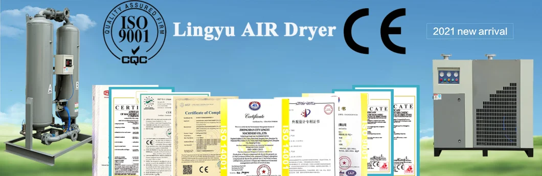 China Manufacturer Sophisticated Technologies Well-Designed Dehumidified Air Dryer