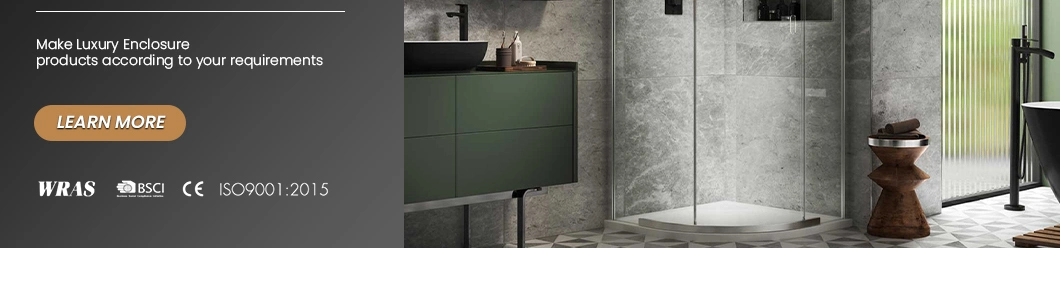 Qian Yan Frameless Pivot Shower Door China Luxurious Integral Shower Room Chrome Surface Luxurious Ss Material Shower Dry Steam Sauna Room