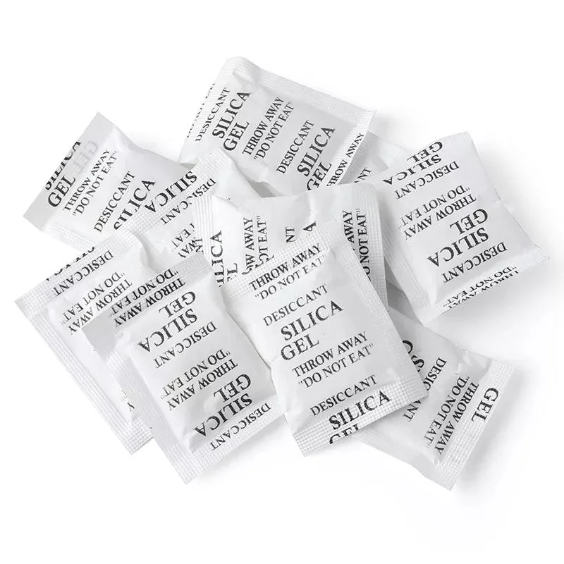 1g Pouch Dehumidification Masterbatch 100PCS/Bag Wide Range of Applications Silica Gel Desiccant