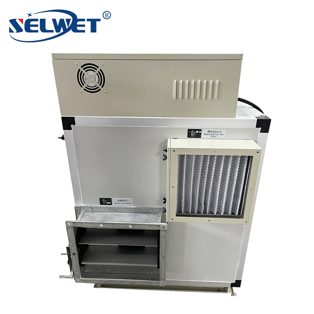 High Efficiency Industrial Rotor Desiccant Dehumidifier Air Handling Unit