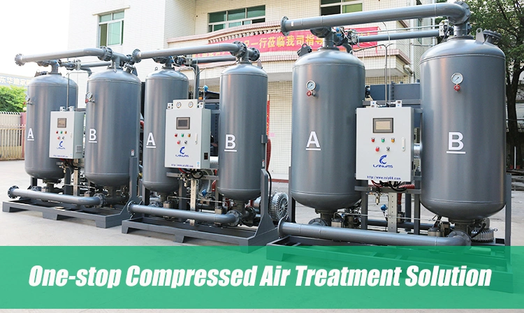 Lingyu Brand -20c -40c Dew Point Best Compressed Air Dryer for Compressor Sale Price Heatless Air Dryer Supplier