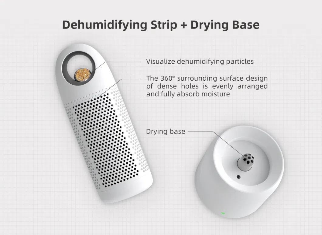 Household Air Portable Mini Desiccant Dehumidifiers for Home