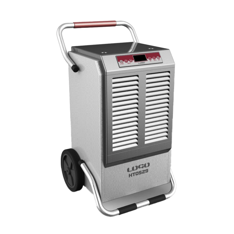 130L-150L/Day Industrial Home Basement Commercial Moisture Absorber Portable Metal Air Dehumidifier with Big Wheels