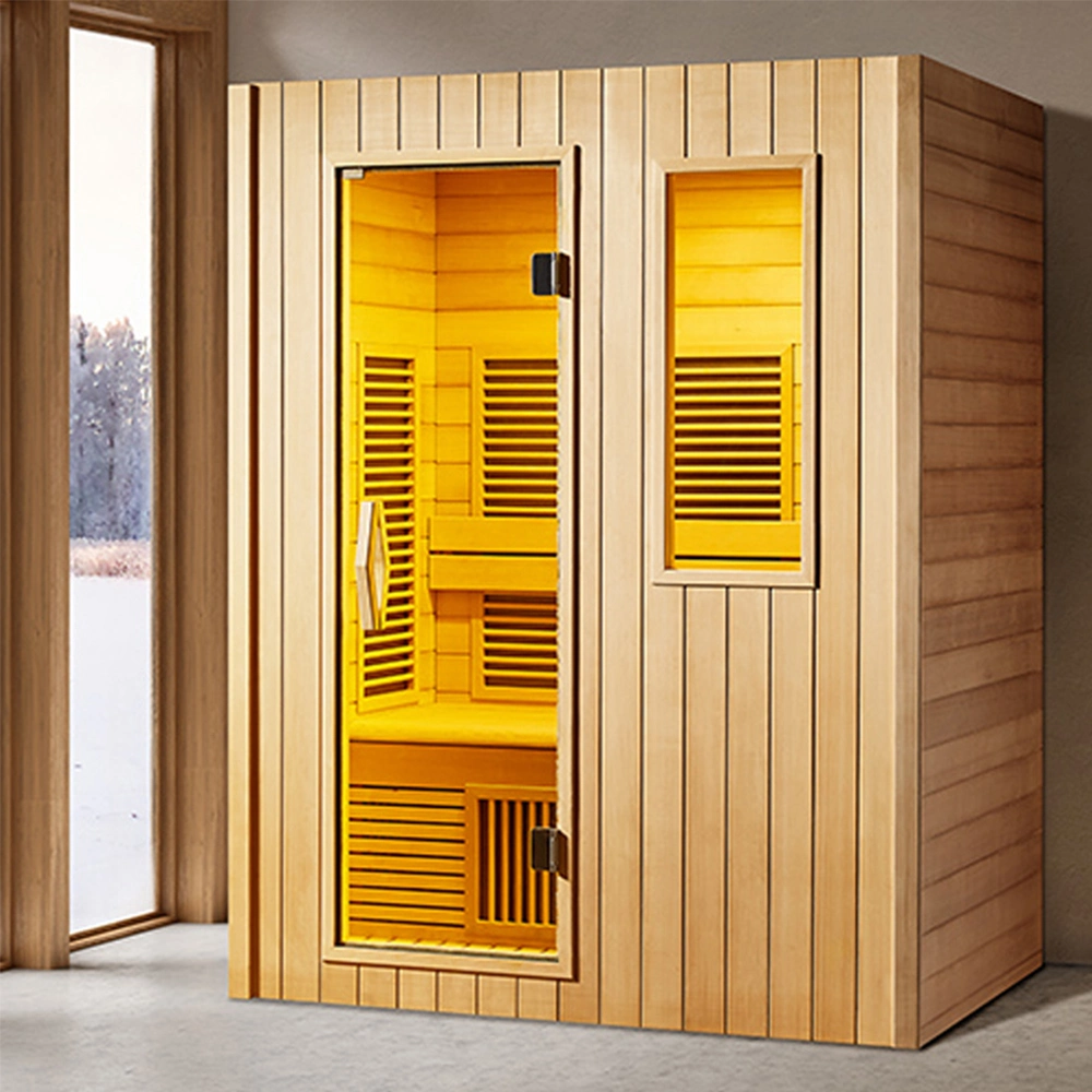 Korea Mini Dry Persona Wood Full Spectrum Far Infrared Fitness Sauna Room