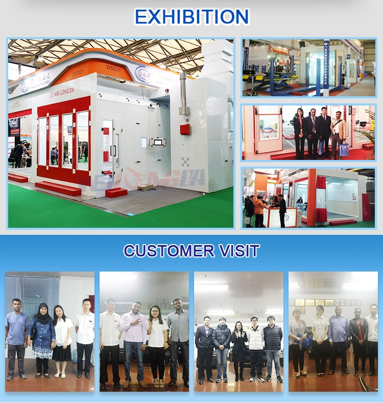 Wld8200 Car Paint Booth Spray Paint Oven Painting Booth/Oven/Room/Chamber Industrial Painting Garage Painting Equipment Automotive Spray Paint Booths Dry Room