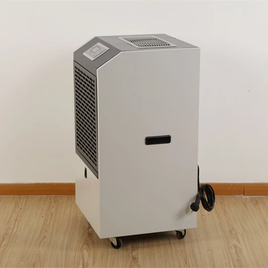 R290 Refrigerant Industrial Dehumidifier with Wheel Foldable Handle for Swimming Pool Air Dryer