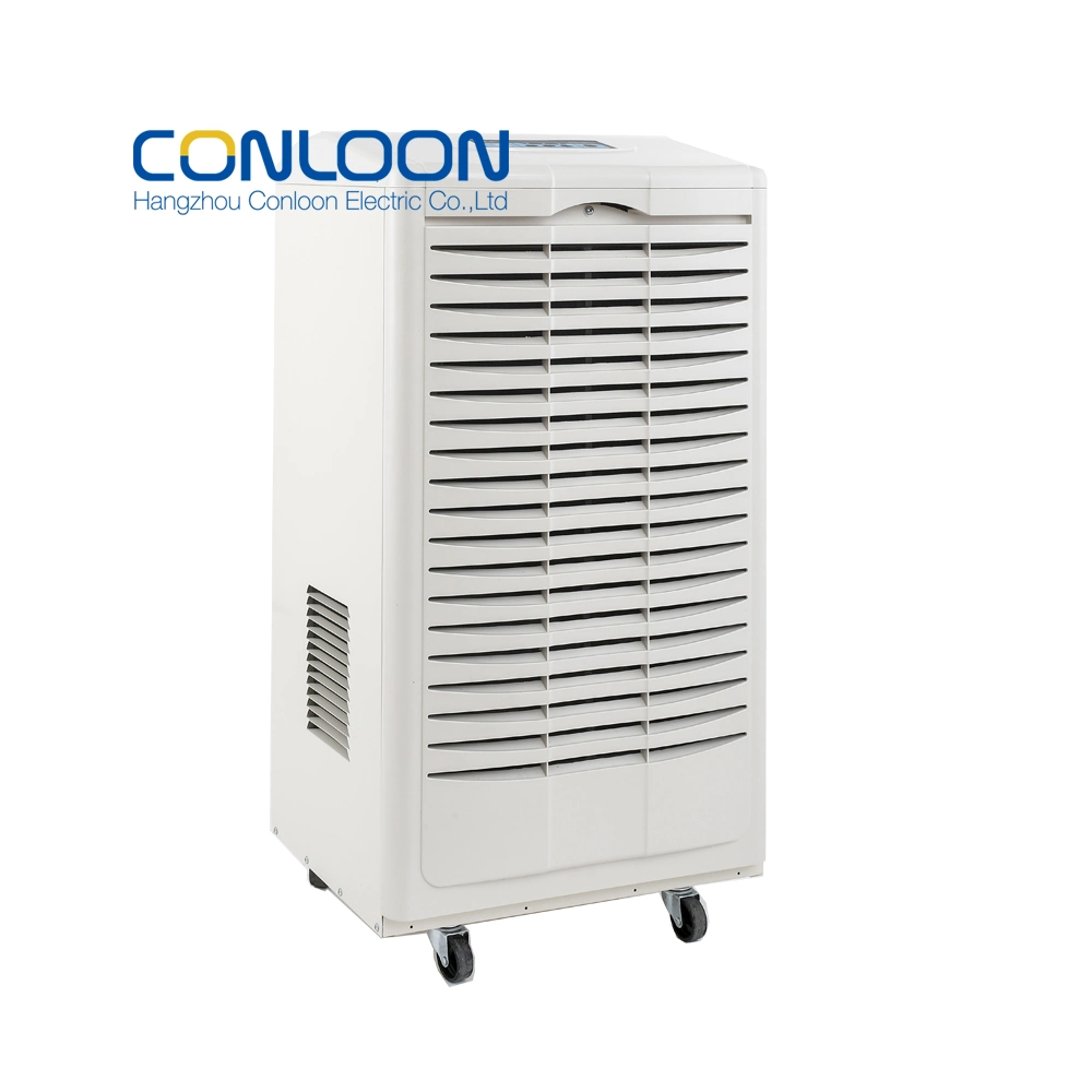 China Factory Conloon 90L Per Day Easy Move Industrial Dehumidifier for Swimming Pool