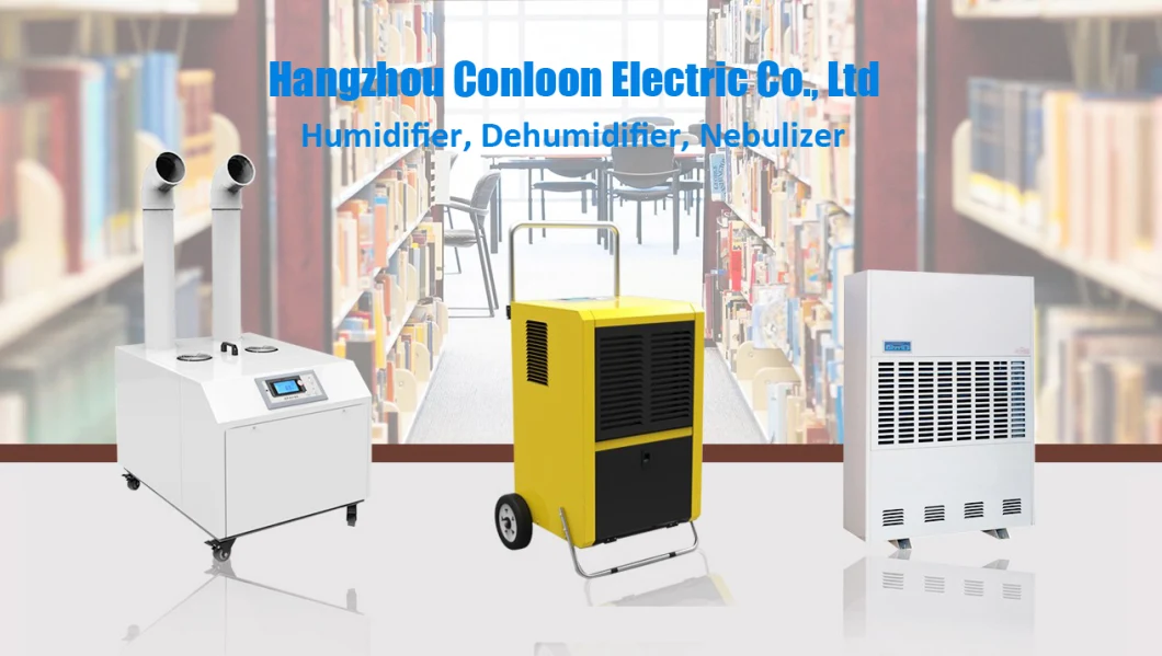 Conloon Ducted Dehumidifier Ceiling Mounted Type Dehumidifier Commercial for Swimming Pool Room