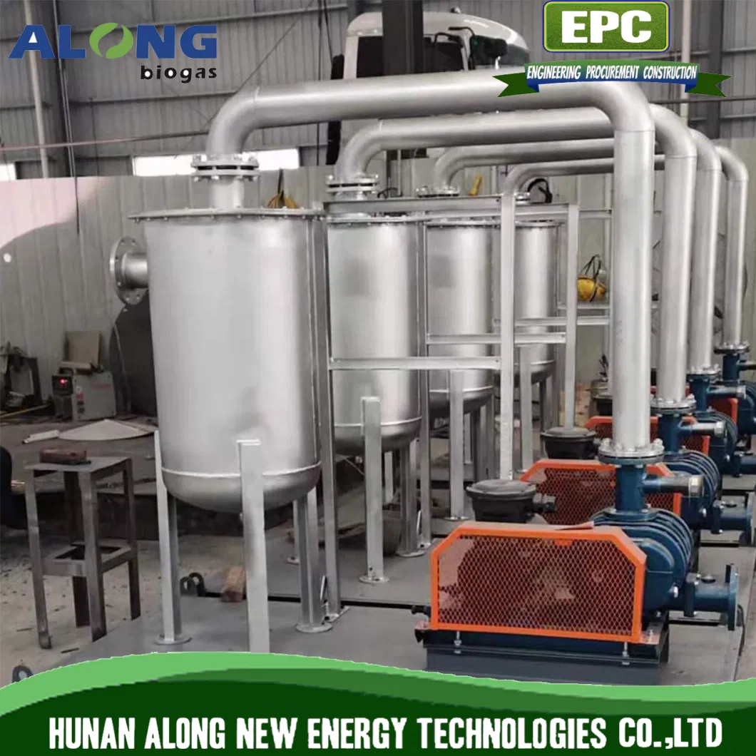 Biogas Dehumidification and Pressurization System