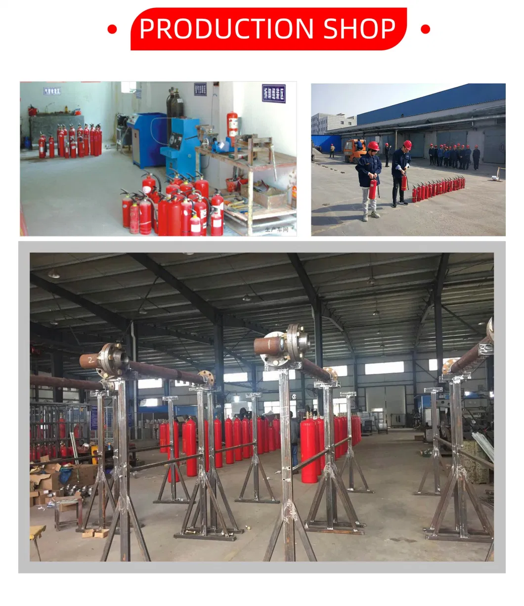 Remote Extinguishing of Machine Room Pipe Network Type Automatic Fire Extinguishing System