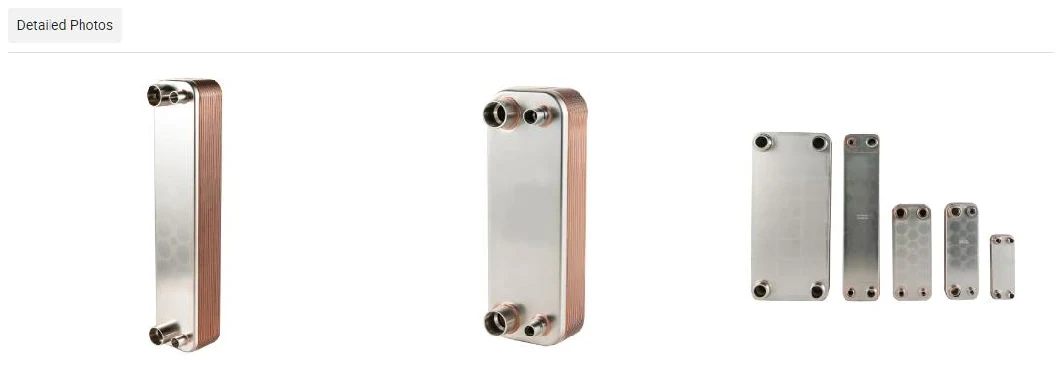 Copper Brazed Plate Heat Exchanger for Dehumidifier/Air Compressor