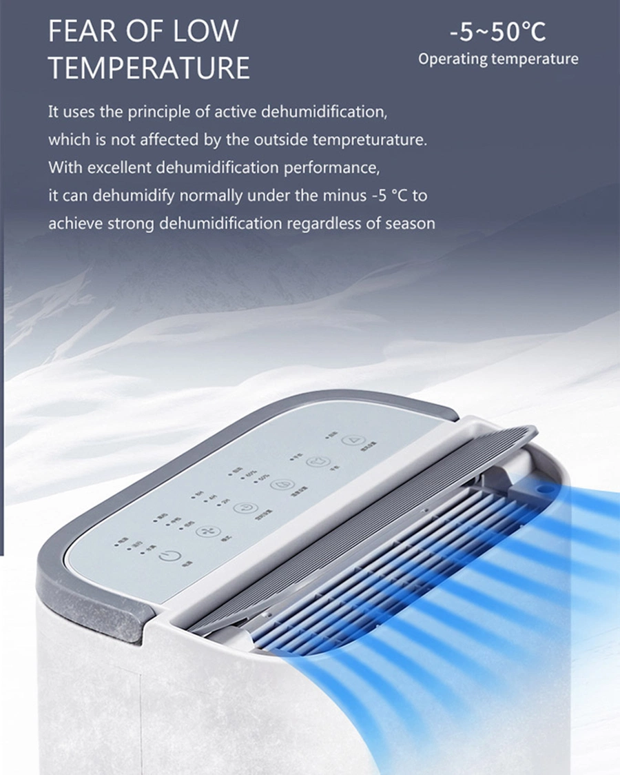 Industrial New Portable Air Desumidificador Desiccant Rotor Wheel Dehumidifier for Home