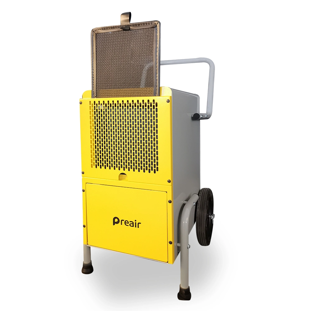 New Design Steel Casing 50L/D Industrial Dehumidifier with Universal Wheels