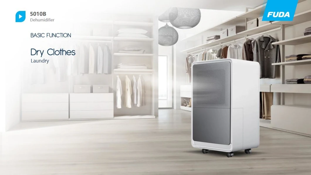 Fuda Moisture Absorber 10L/Day Refrigerant Mini Hot Sell Smart Domestic Air Dehumidifier