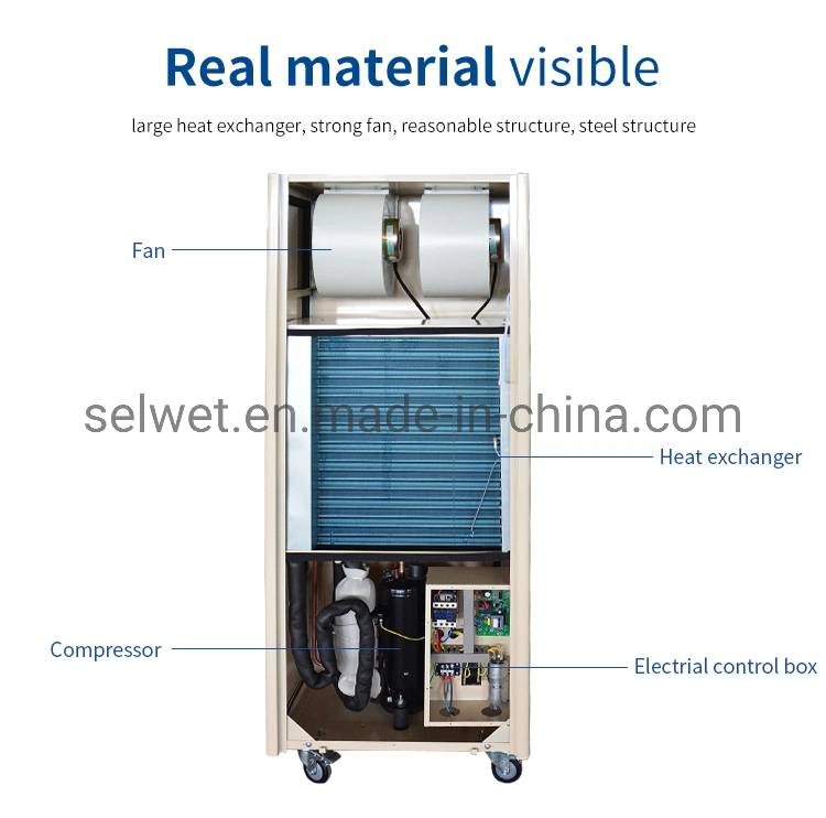 Factory China Wholesale Heating and Drying Industrial Dehumidifier for Sale with CE Certification