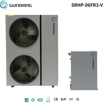  La pompa di calore Sunrans 6HP High-End Air-Source clima interno ottimizza la deumidificazione Installazione ventilazione