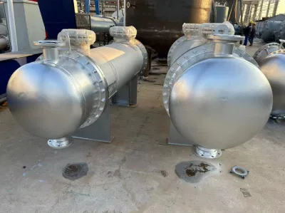 Scambiatore di calore per compressione chimica dell&prime;aria, scambiatore di calore ASME del primo stadio
