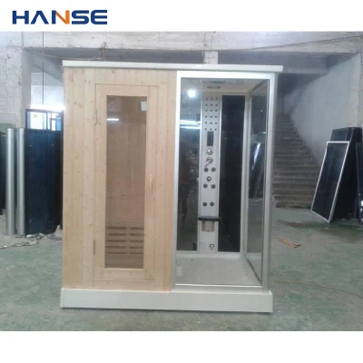 Vendita calda Sauna interna bagno turco doccia combinata Sauna vasca Combina sauna a vapore con bagno turco a secco