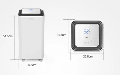  Refrigerante CE / GS / RoHS 10 l / giorno Deumidificatore domestico