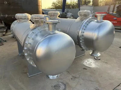 Scambiatore di calore per compressione chimica dell&prime;aria, scambiatore di calore ASME del primo stadio
