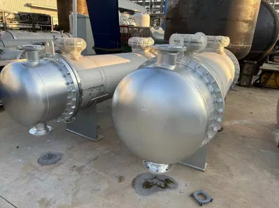 Scambiatore di calore per compressione chimica dell&prime;aria, scambiatore di calore ASME del primo stadio